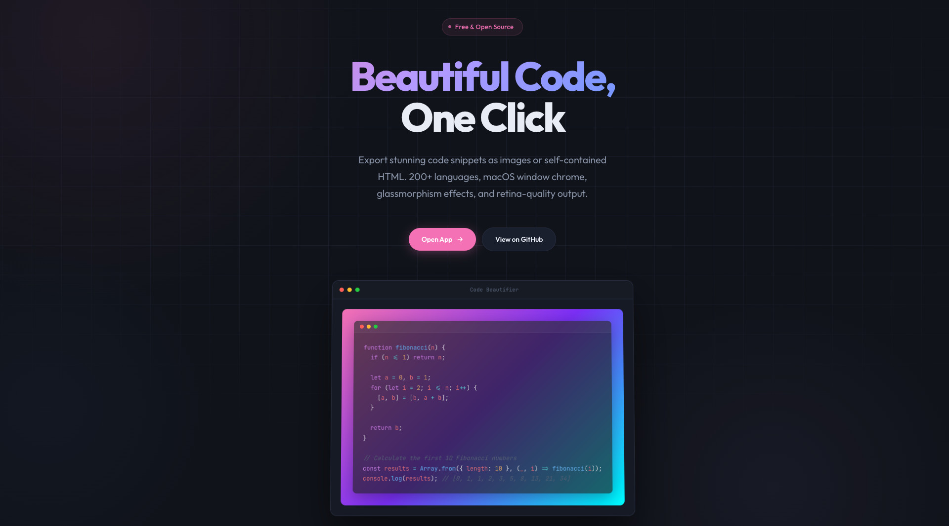 Code Beautifier